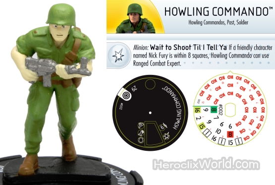 HeroClix Howling Commando Preview