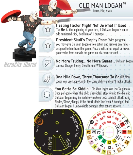 HeroClix Old man Logan