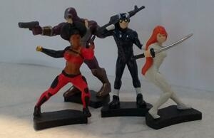 Deadpool HeroClix set Deadpool HeroClix set