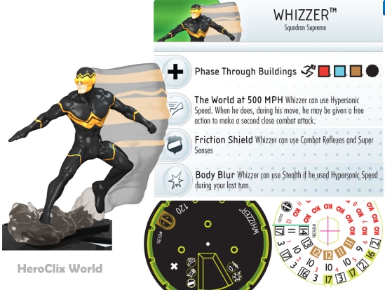 HeroClix Whizzer Dial