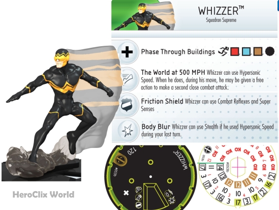 HeroClix Whizzer Dial HeroClix Whizzer Dial