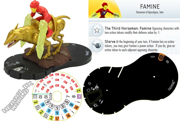 HeroClix Convention Exclusive Famine HeroClix Convention Exclusive Famine