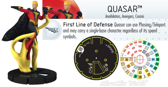 HeroClix Quasar Dial