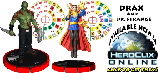 Drax and Dr. Strange HeroClix Online