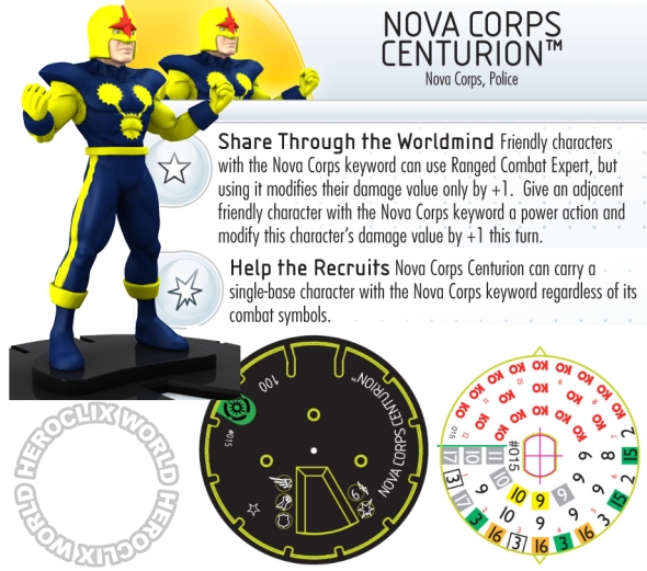 HeroClix Nova Centurion HeroClix Nova Centurion