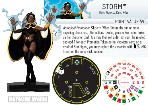 HeroClix Dial Storm HeroClix Dial Storm
