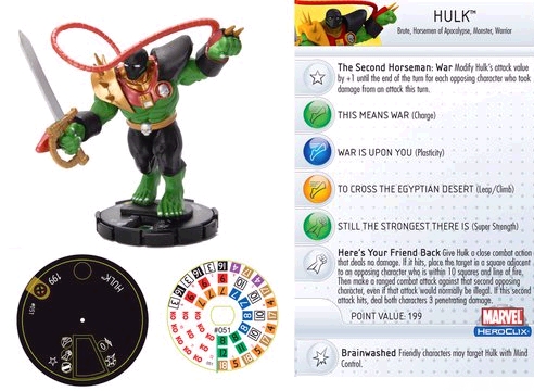 HeroClix hulk Giant Size X-Men