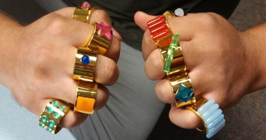 Iron Man Mandarin HeroClix Rings Iron Man Mandarin HeroClix Rings