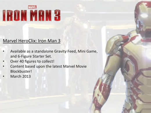 Iron Man 3 HeroClix Set