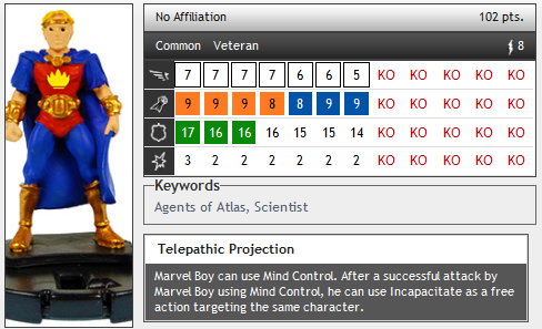 HeroClix Marvelboy