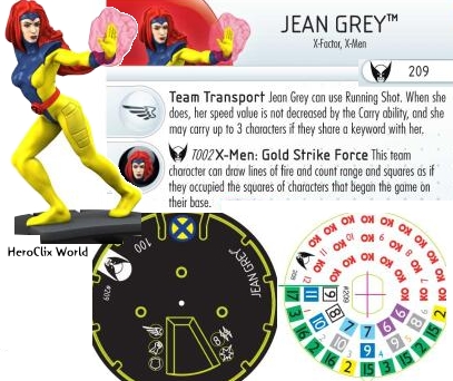 HeroClix Gold Strike Force