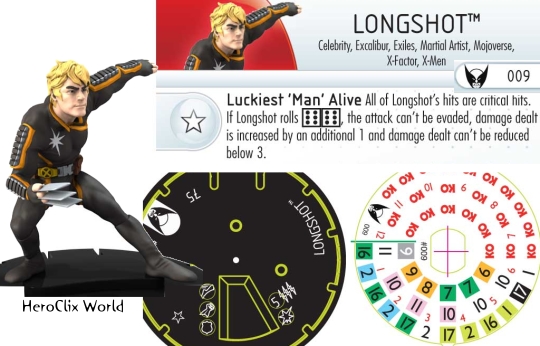 HeroClix Longshot Dial HeroClix Longshot Dial