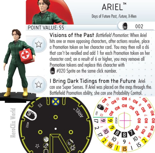 HeroClix ariel Dial Days of Future Past HeroClix ariel Dial Days of Future Past