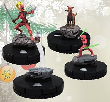 Deadpool HeroClix set Deadpool HeroClix set