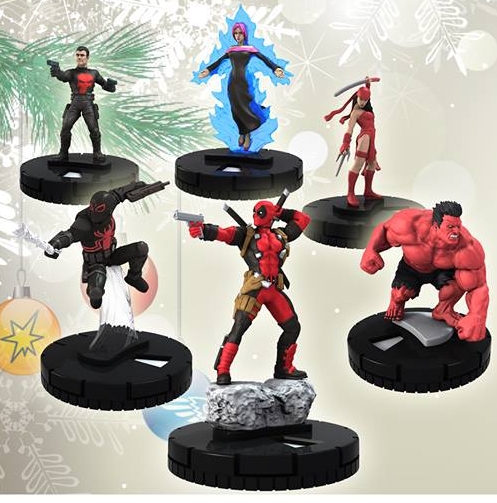 Deadpool HeroClix set Deadpool HeroClix set