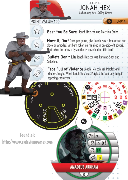 HerocLix Jonah Hex Dial convention Exclusive