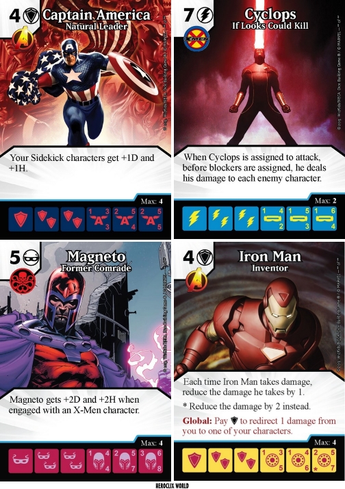 WHY NOT JUST RED SCARLET 4 X SCARLET WITCH 34 Deadpool Dice Masters 