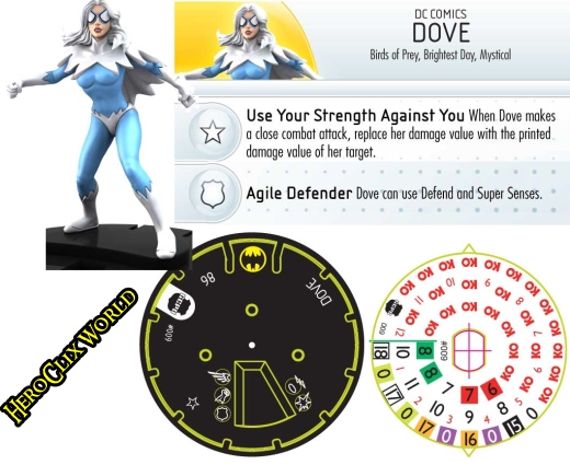 Batman Streets of Gotham HeroClix Dove Batman Streets of Gotham HeroClix Dove