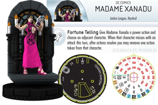 HeroClix Madame Xanadu Dial HeroClix Madame Xanadu Dial