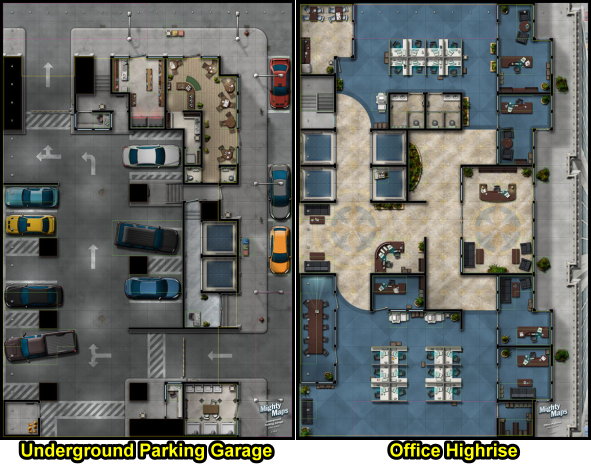 HeroClix Mighty Map #4 HeroClix Mighty Map #4