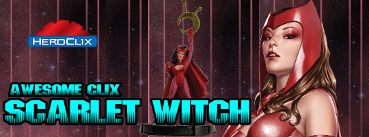 Awesome Clix: Scarlet Witch HeroClix Dial