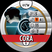 HeroClix World Bystander Cora