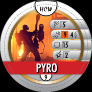 HeroClix World Bystander Pyro