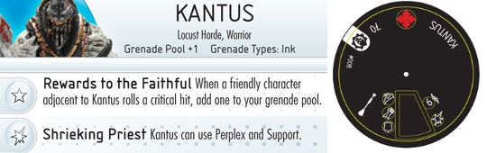 HeroClix Kantus Dial