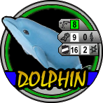 Dolphin HeroClix Bystandner Token