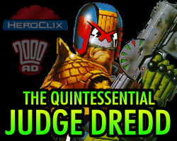 The Quintessential Judge Dredd HeroClix Dial