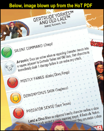 Gertrude and Lace Hammer of Thor HeroClix Gertrude and Lace Hammer of Thor HeroClix