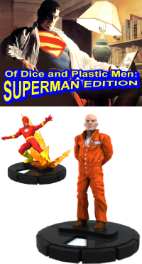 HeroClix Of Dice and Plastic Men: Superman