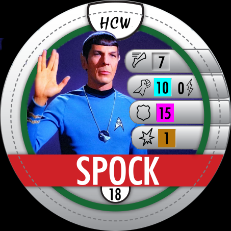 Spock Heroclix Bystander