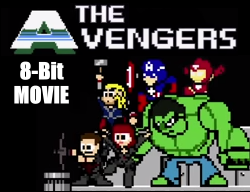 Avengers 8 Bit Movie