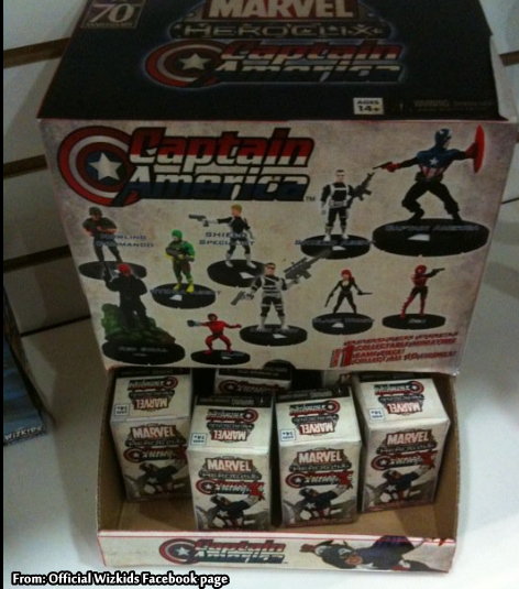 Heroclix Captain America OP Prize Kit Set 6 LE Figs 
