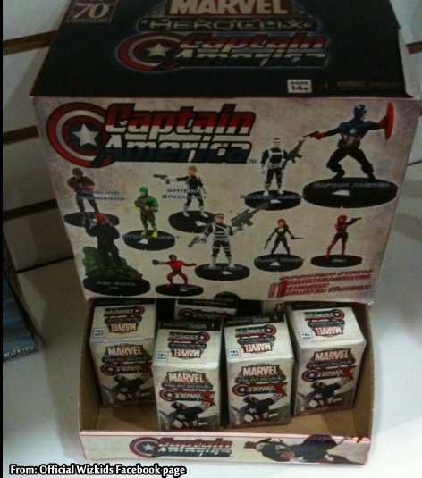 Captain American HeroClix SPoilers