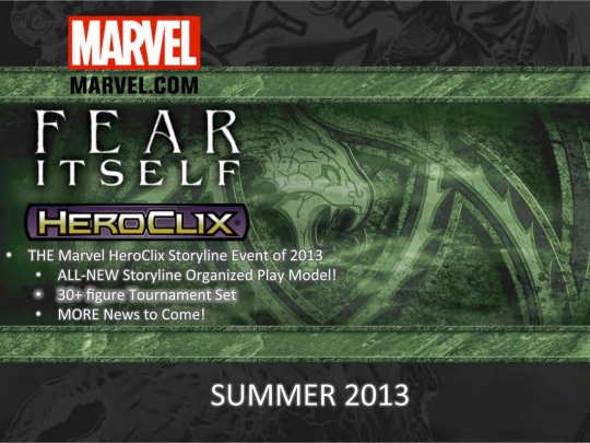 Marvel HeroClix Fear Itself Marvel HeroClix Fear Itself