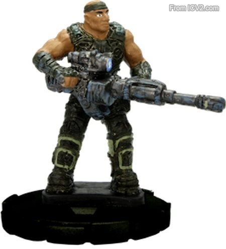 Cole HeroClix Gears of War