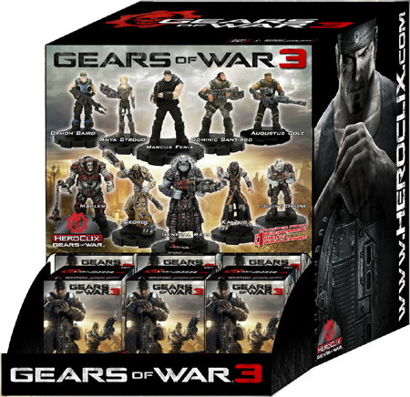 Gears of War 3 Gravity Feed HeroClix