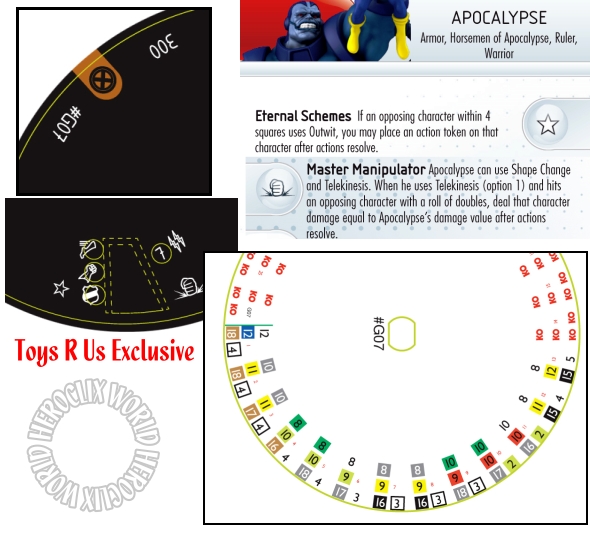 HeroClix Apocalyse Toys R Us Exclusive HeroClix Apocalyse Toys R Us Exclusive