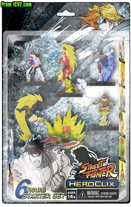 HeroClix Street Fighter Starter HeroClix Street Fighter Starter