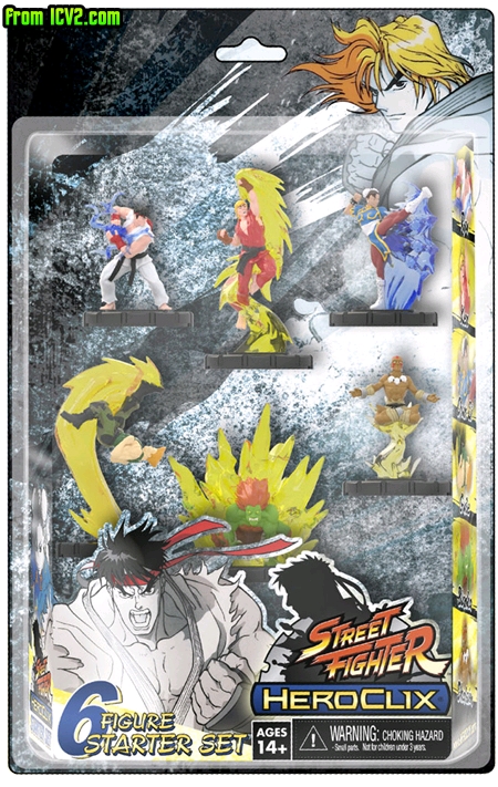 HeroClix Street Fighter Starter