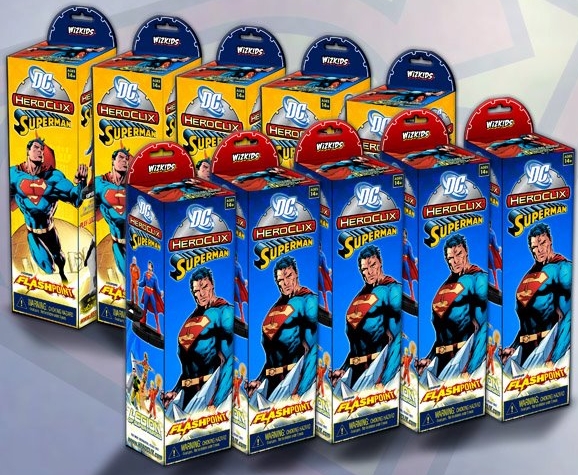 HeroClix Superman Boosters