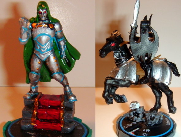 HeroClix Custom Dr Doom Black Knight