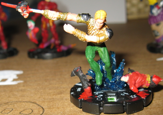 HeroClix The Le Custom Aquaman HeroClix The Le Custom Aquaman