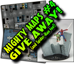 HeroClix World Mighty Maps give-away