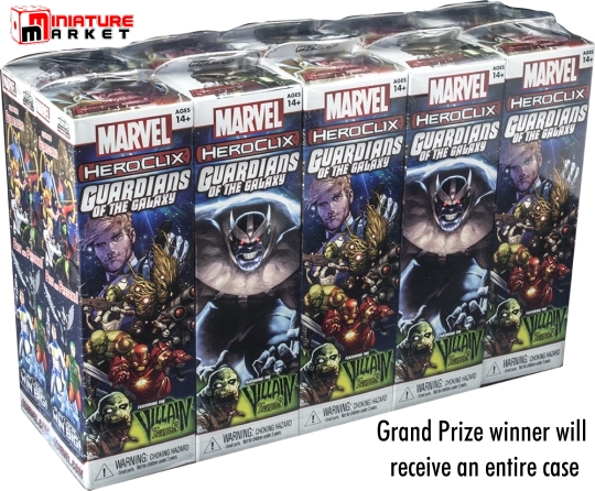 HeroClix World Minature Market GOTG Giveaway HeroClix World Minature Market GOTG Giveaway